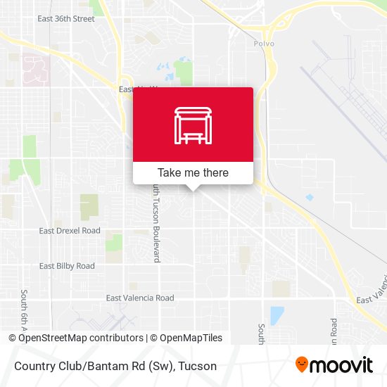 Mapa de Country Club/Bantam Rd (Sw)