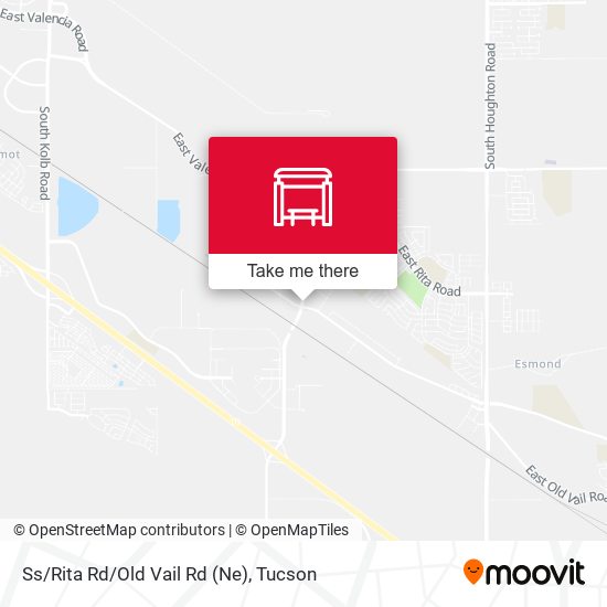 Mapa de Ss/Rita Rd/Old Vail Rd (Ne)