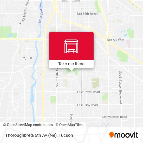 Thoroughbred/6th Av (Ne) map