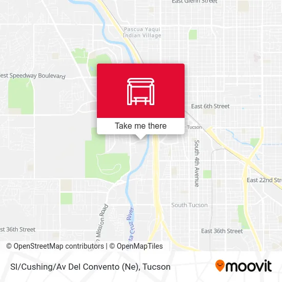 Sl / Cushing / Av Del Convento (Ne) map