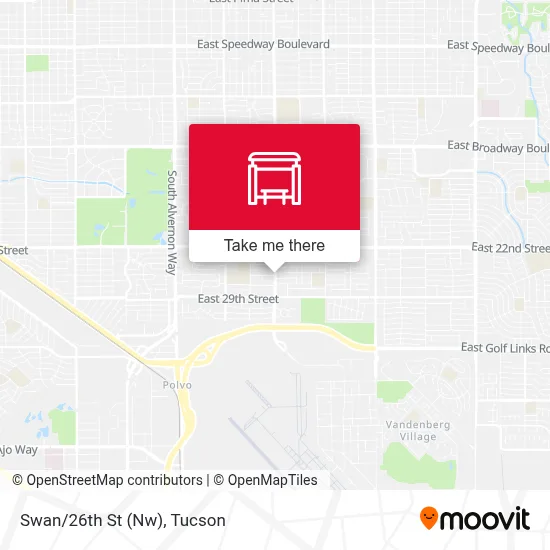 Swan/26th St (Nw) map