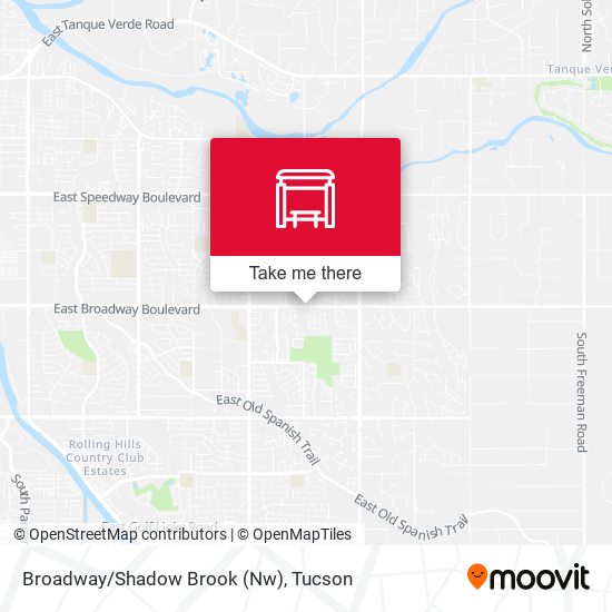 Mapa de Broadway/Shadow Brook (Nw)