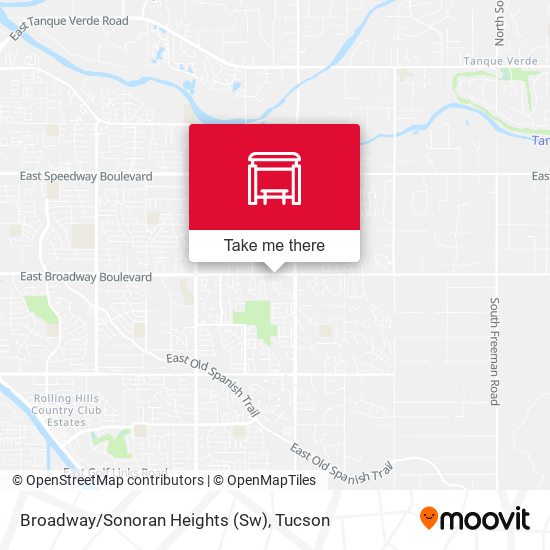 Mapa de Broadway/Sonoran Heights (Sw)