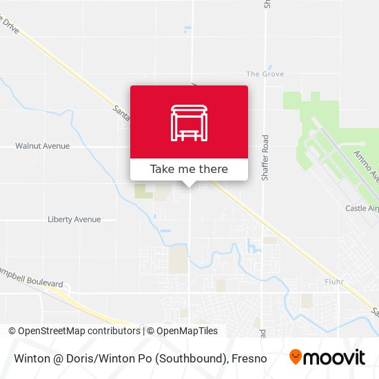 Winton @ Doris / Winton Po (Southbound) map