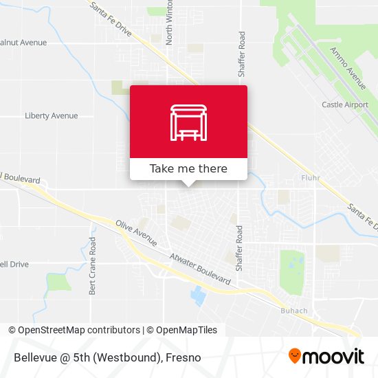 Bellevue @ 5th (Westbound) map