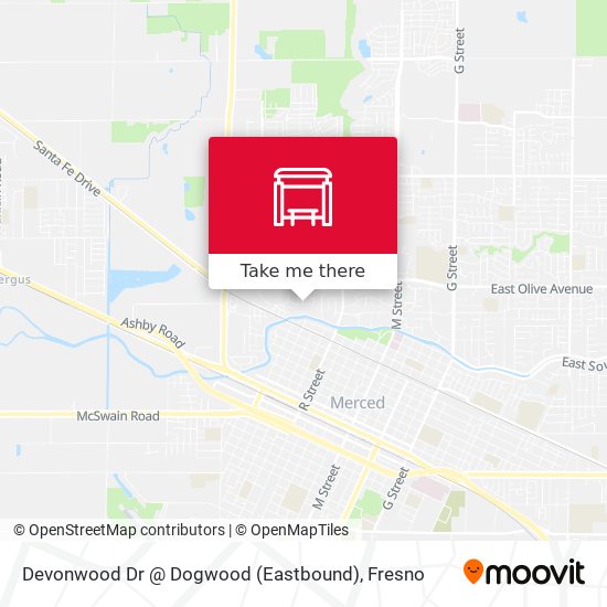 Devonwood Dr @ Dogwood (Eastbound) map