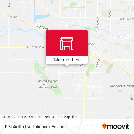 Mapa de R St @ 4th (Northbound)
