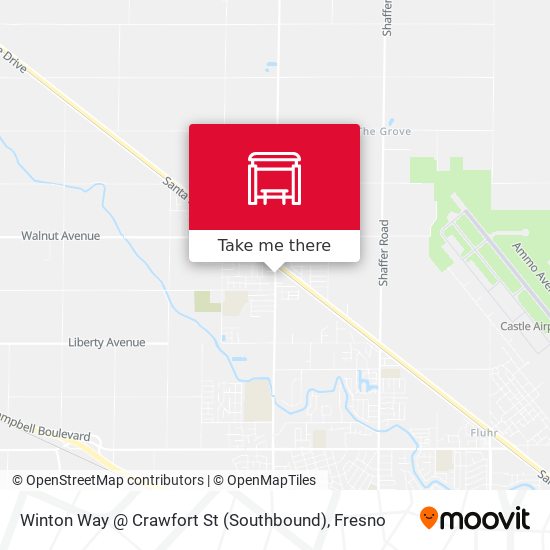 Winton Way @ Crawfort St (Southbound) map