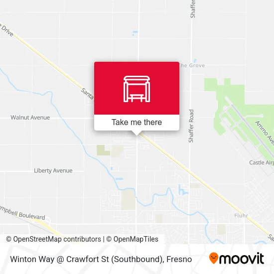 Mapa de Winton Way @ Crawfort St (Southbound)