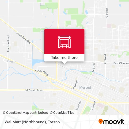 Mapa de Wal-Mart (Northbound)