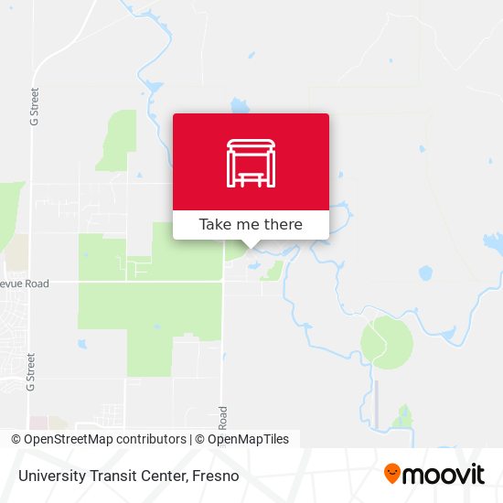 University Transit Center map