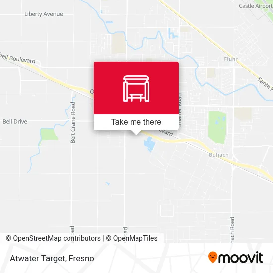 Atwater Target map