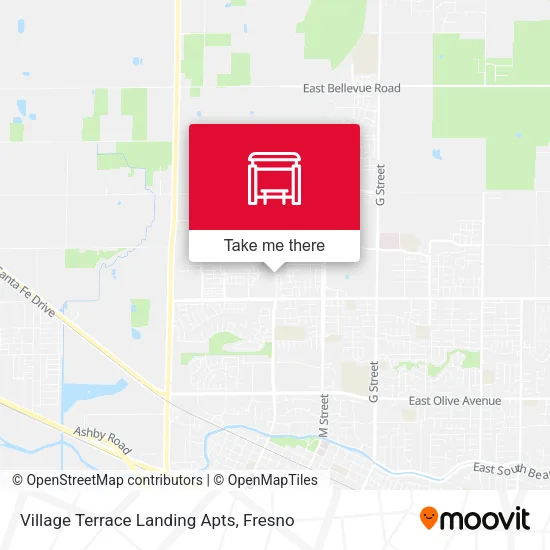 Mapa de Village Terrace Landing Apts