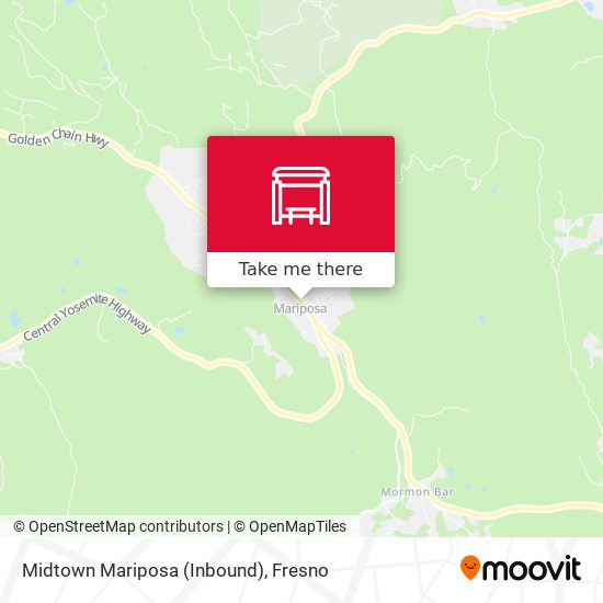Midtown Mariposa (Inbound) map