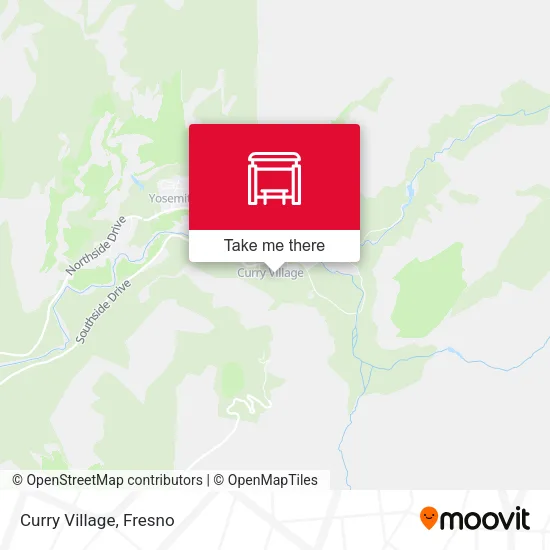 Mapa de Curry Village