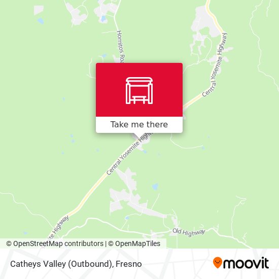 Catheys Valley (Outbound) map