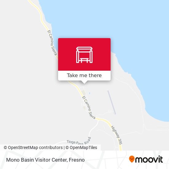 Mapa de Mono Basin Visitor Center