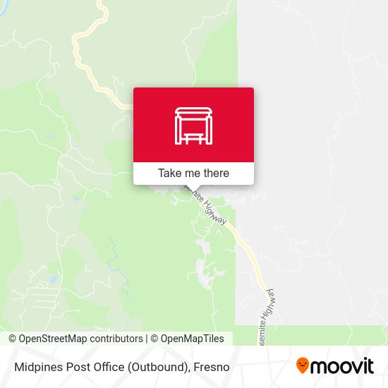 Mapa de Midpines Post Office (Outbound)