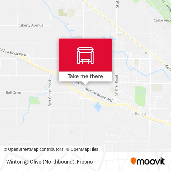 Winton @ Olive (Northbound) map