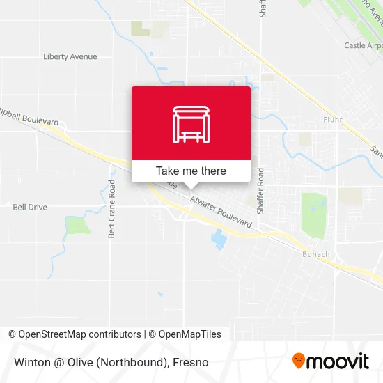 Mapa de Winton @ Olive (Northbound)