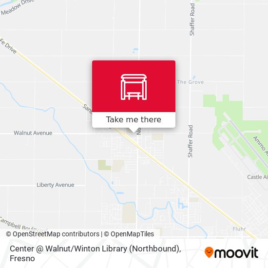 Center @ Walnut / Winton Library (Northbound) map