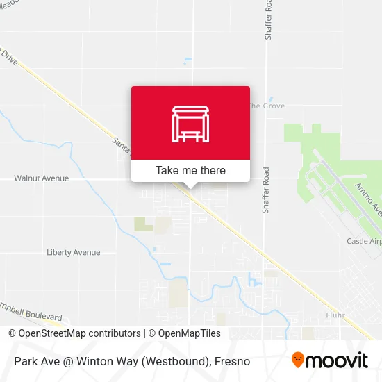 Mapa de Park Ave @ Winton Way (Westbound)