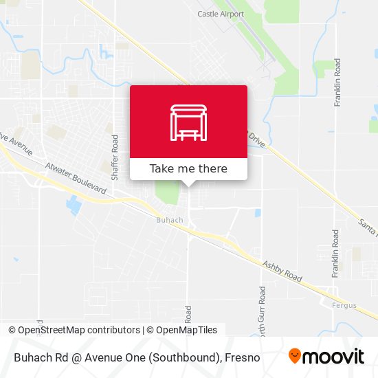 Mapa de Buhach Rd @ Avenue One (Southbound)