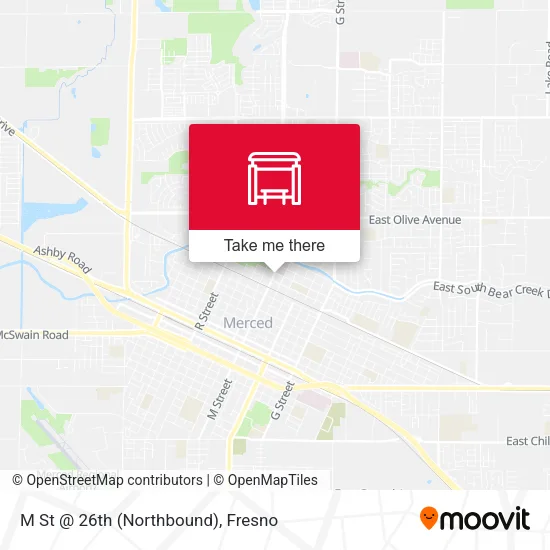 Mapa de M St @ 26th (Northbound)