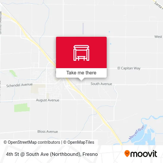 4th St @ South Ave (Northbound) map