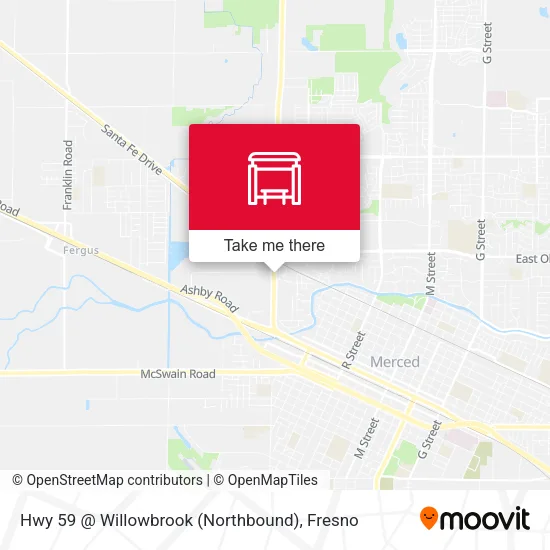 Mapa de Hwy 59 @ Willowbrook (Northbound)