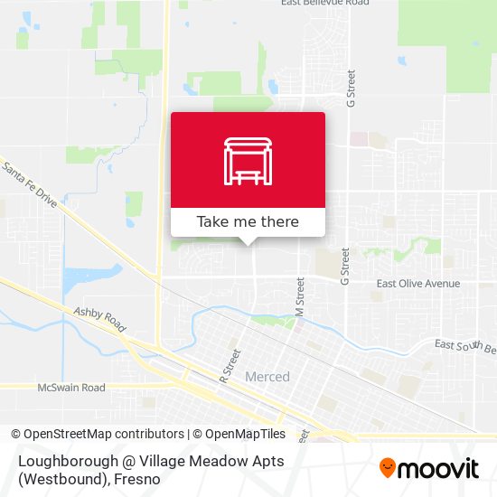 Loughborough @ Village Meadow Apts (Westbound) map