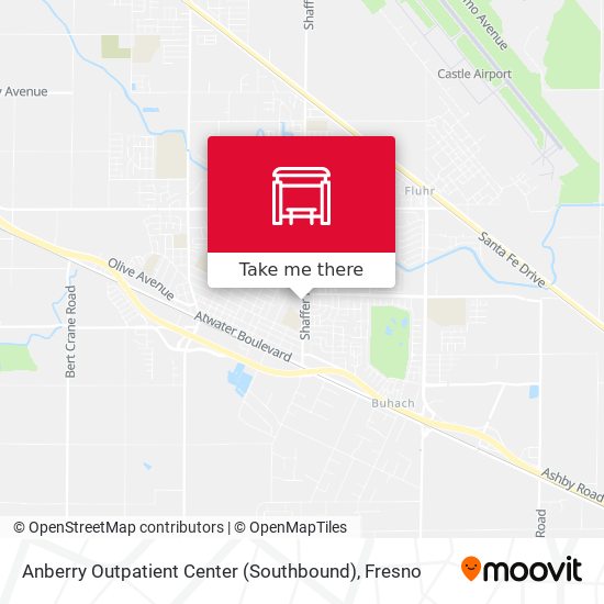 Anberry Outpatient Center (Southbound) map