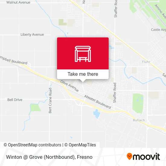 Mapa de Winton @ Grove (Northbound)