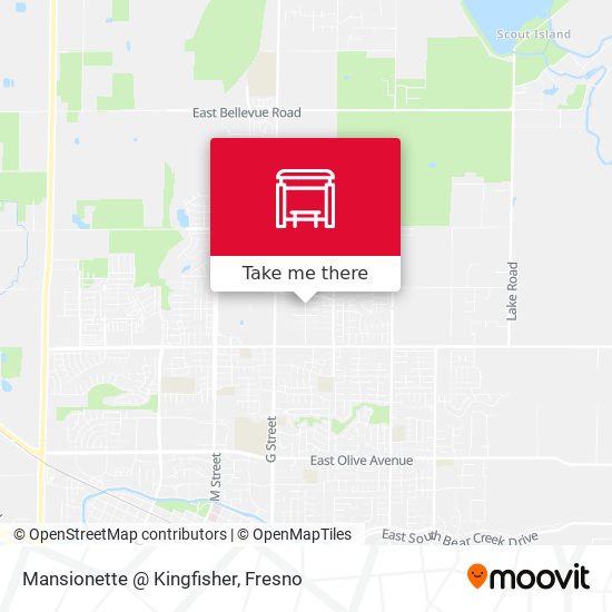 Mansionette @ Kingfisher map