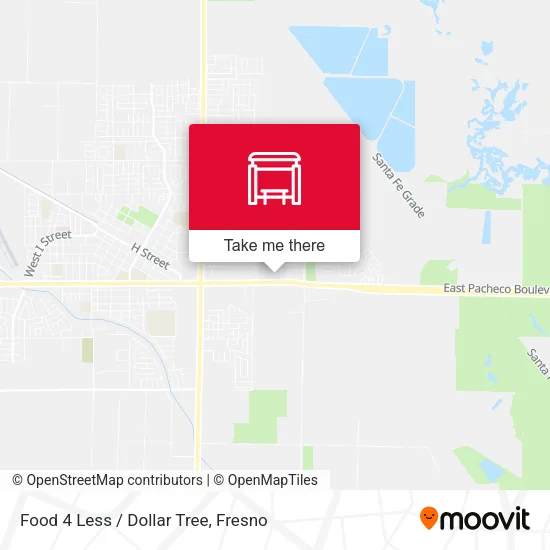 Food 4 Less / Dollar Tree map