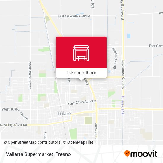 Mapa de Vallarta Supermarket