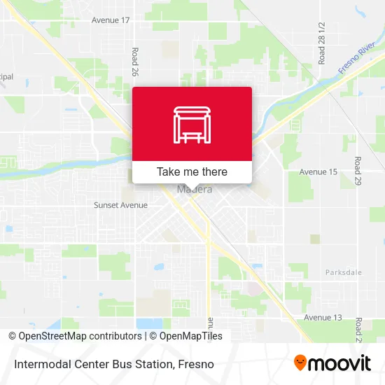 Mapa de Intermodal Center Bus Station