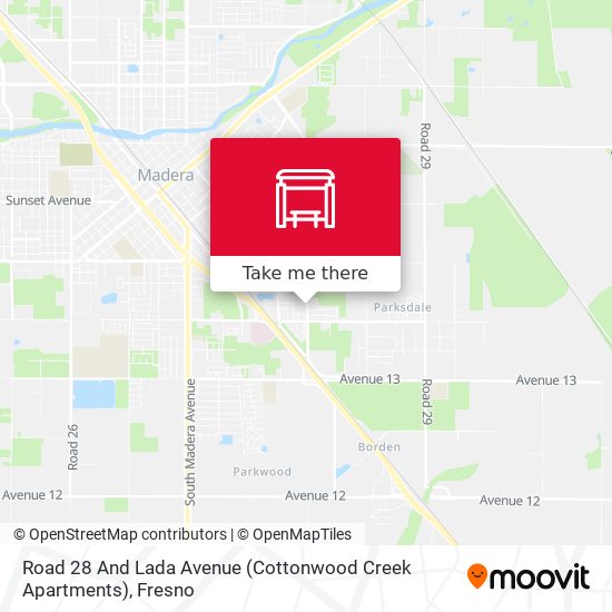 Mapa de Road 28 And Lada Avenue (Cottonwood Creek Apartments)