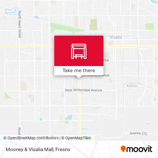 Mapa de Mooney & Visalia Mall