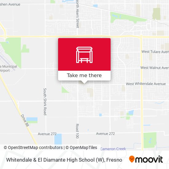 Whitendale & El Diamante High School map