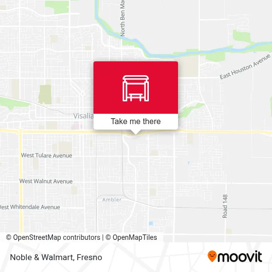 Noble & Walmart map