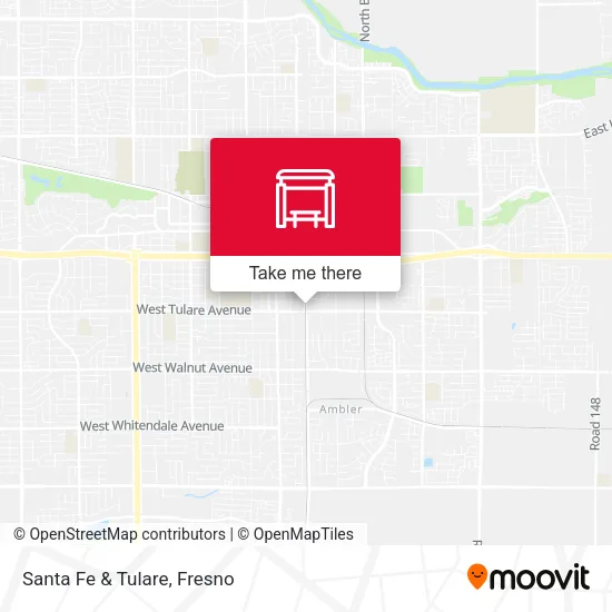 Mapa de Santa Fe & Tulare