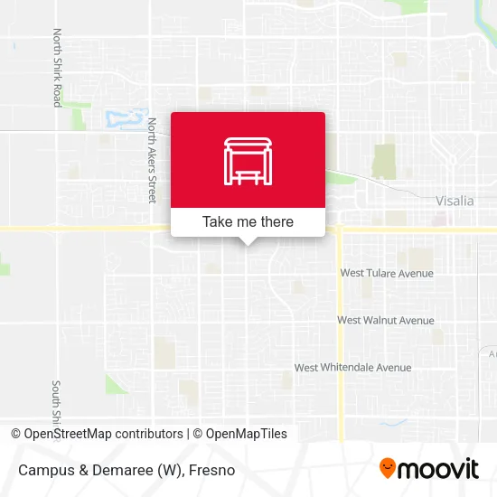 Mapa de Campus & Demaree (W)