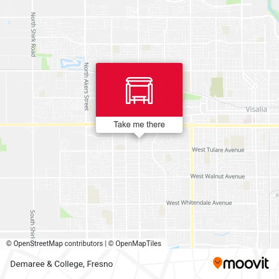 Mapa de Demaree & College