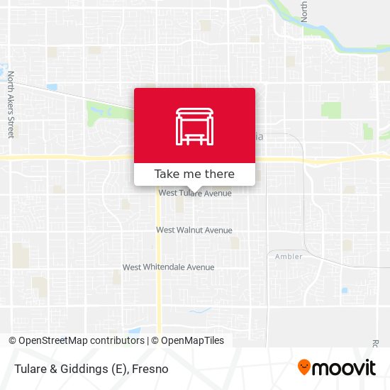 Tulare & Giddings (E) map
