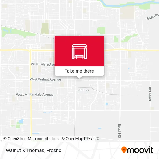 Mapa de Walnut & Thomas