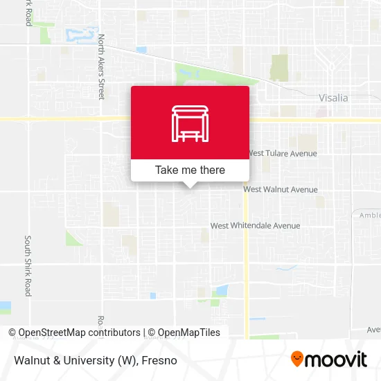 Mapa de Walnut & University