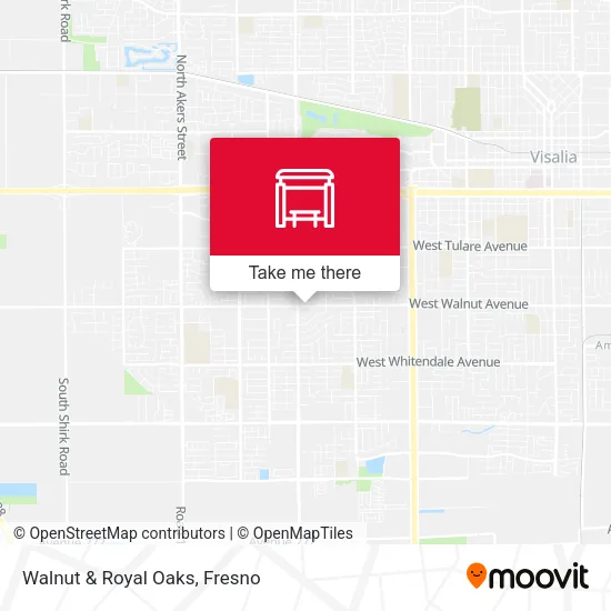 Mapa de Walnut & Royal Oaks