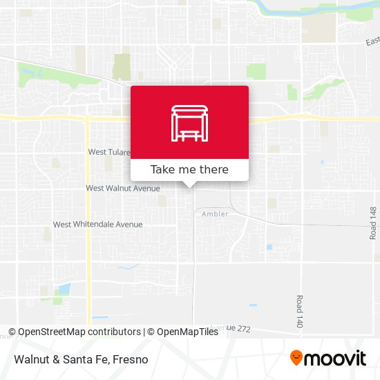 Walnut & Santa Fe map