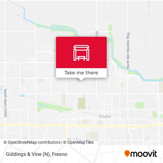 Mapa de Giddings & Vine (N)